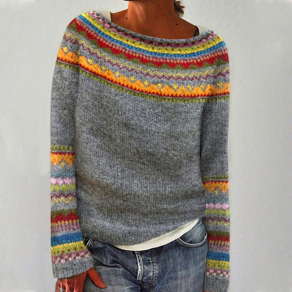 Marga | Ein Vintage-Strickpullover