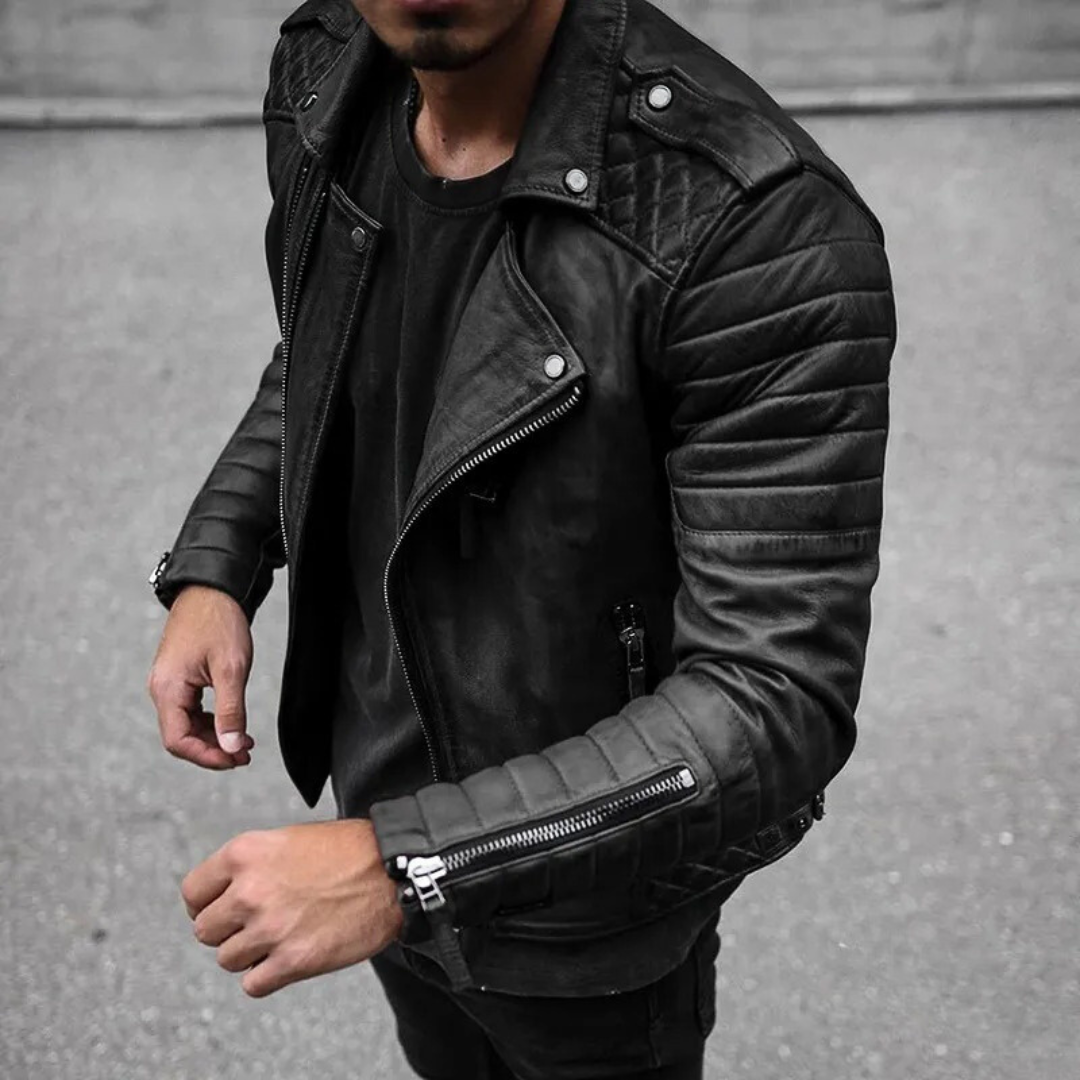 Stylische Lederjacke für Herren