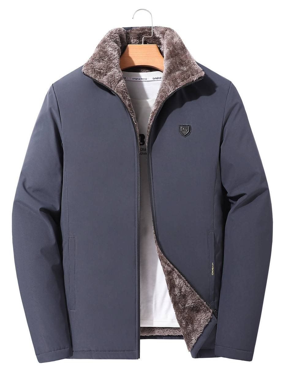 Alvin – Stylische und Warme Fleece-Winterjacke für Herren