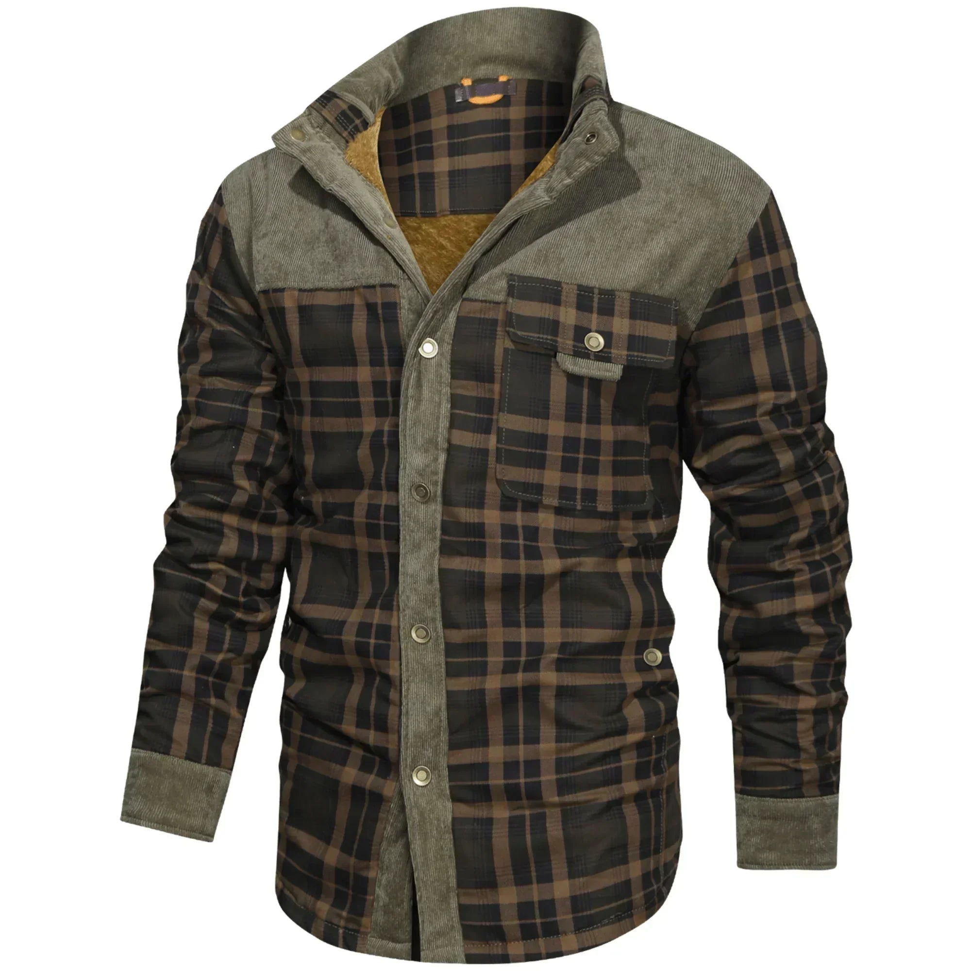 Callum – Gefütterte Woven-Warme Flanelljacke für Herren