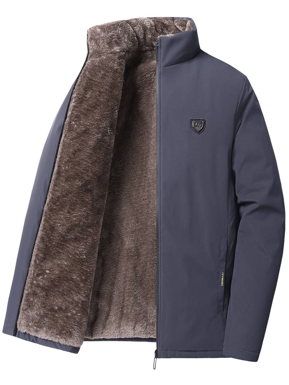 Alvin – Stylische und Warme Fleece-Winterjacke für Herren