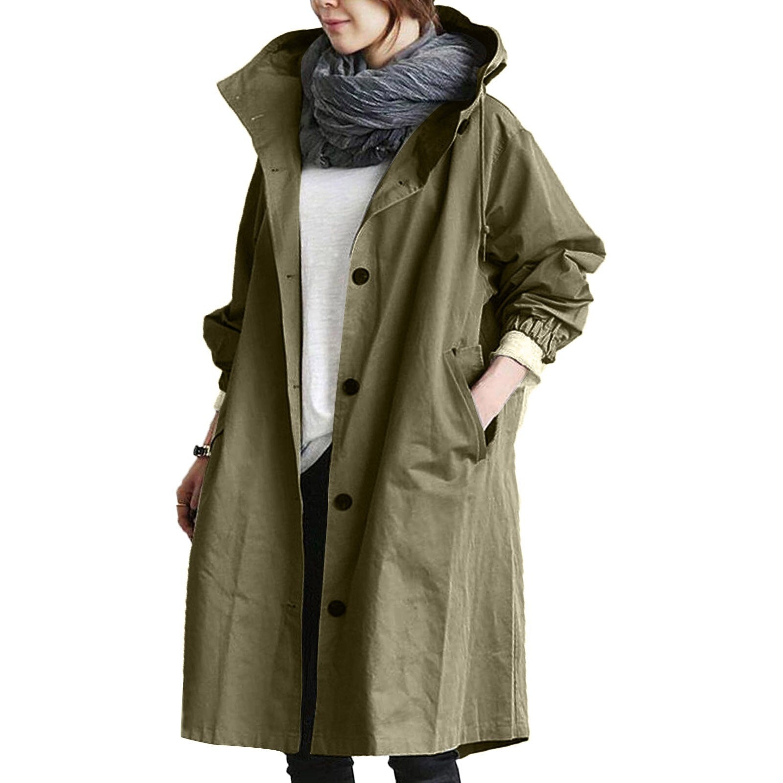 Margaux - Lange Regenjacke für Damen