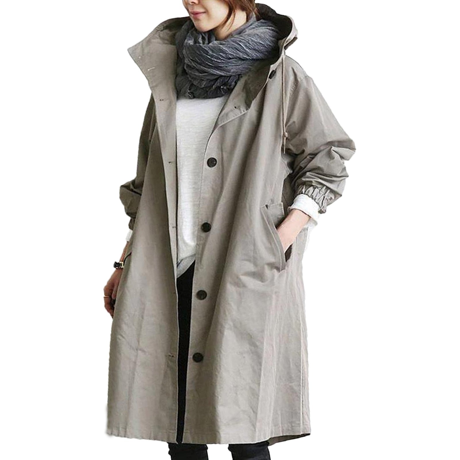 Margaux - Lange Regenjacke für Damen