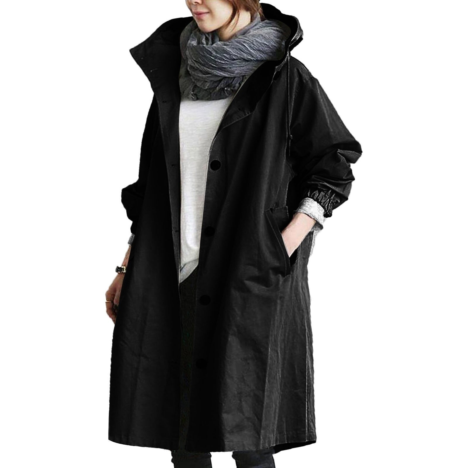 Margaux - Lange Regenjacke für Damen