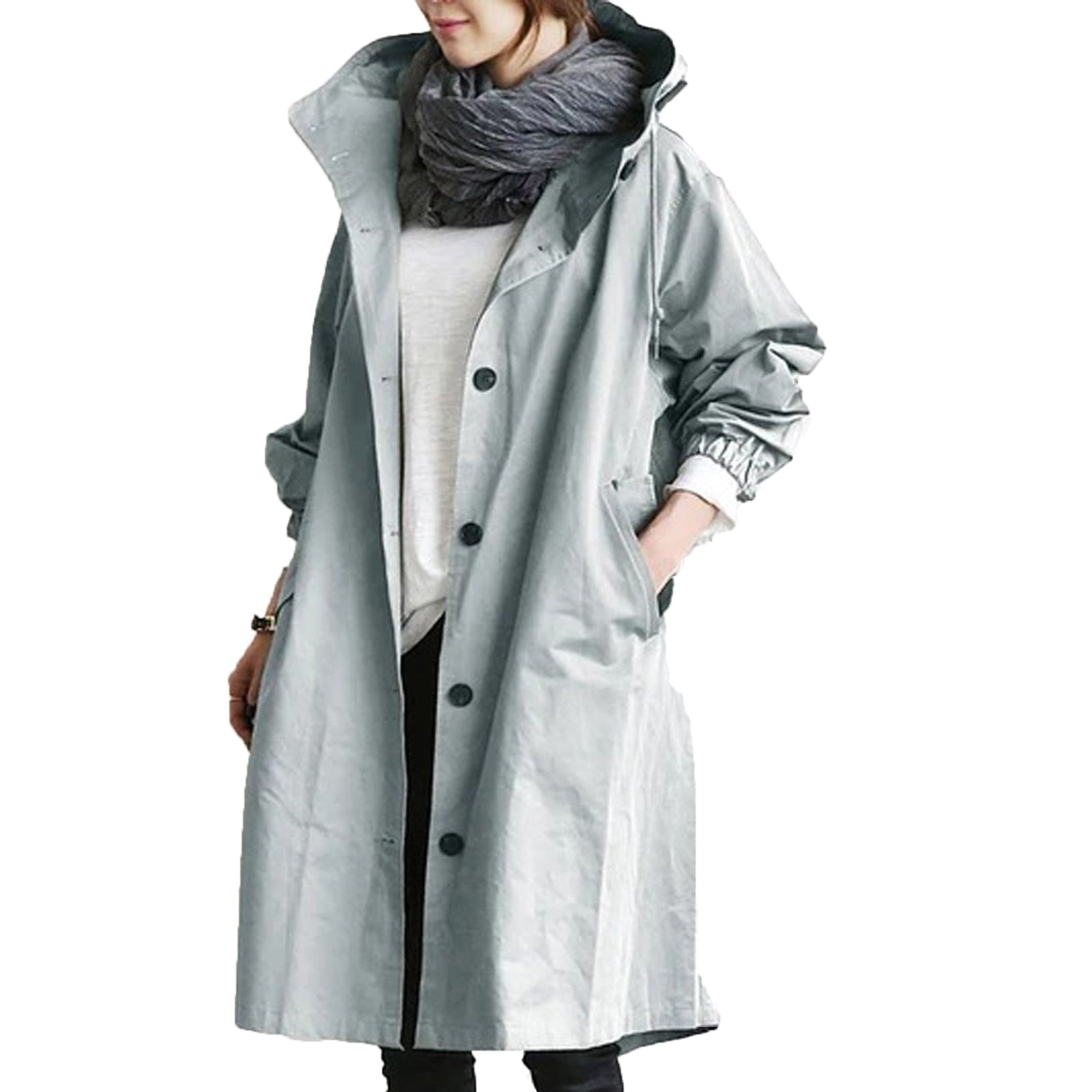 Margaux - Lange Regenjacke für Damen