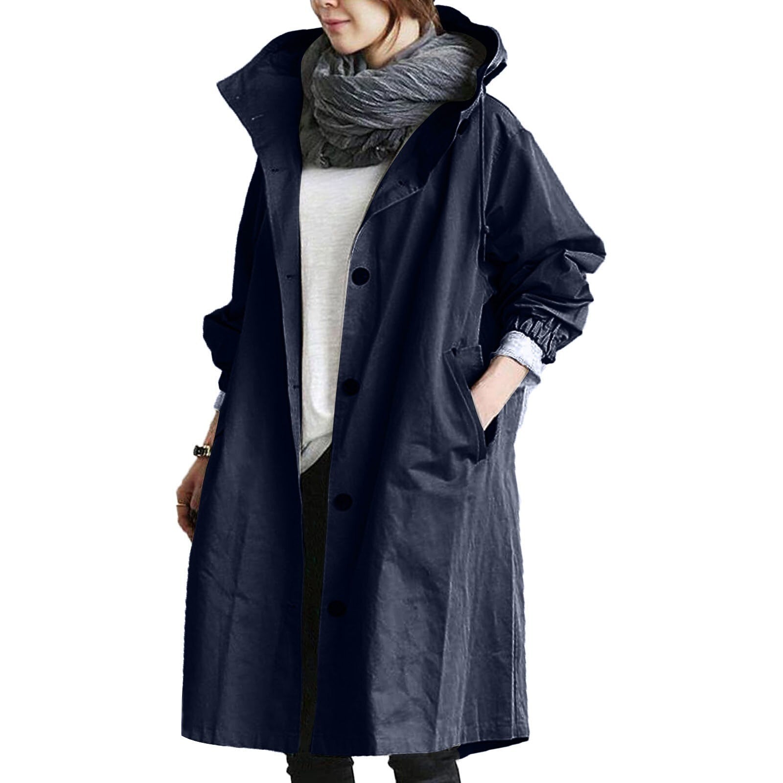 Margaux - Lange Regenjacke für Damen