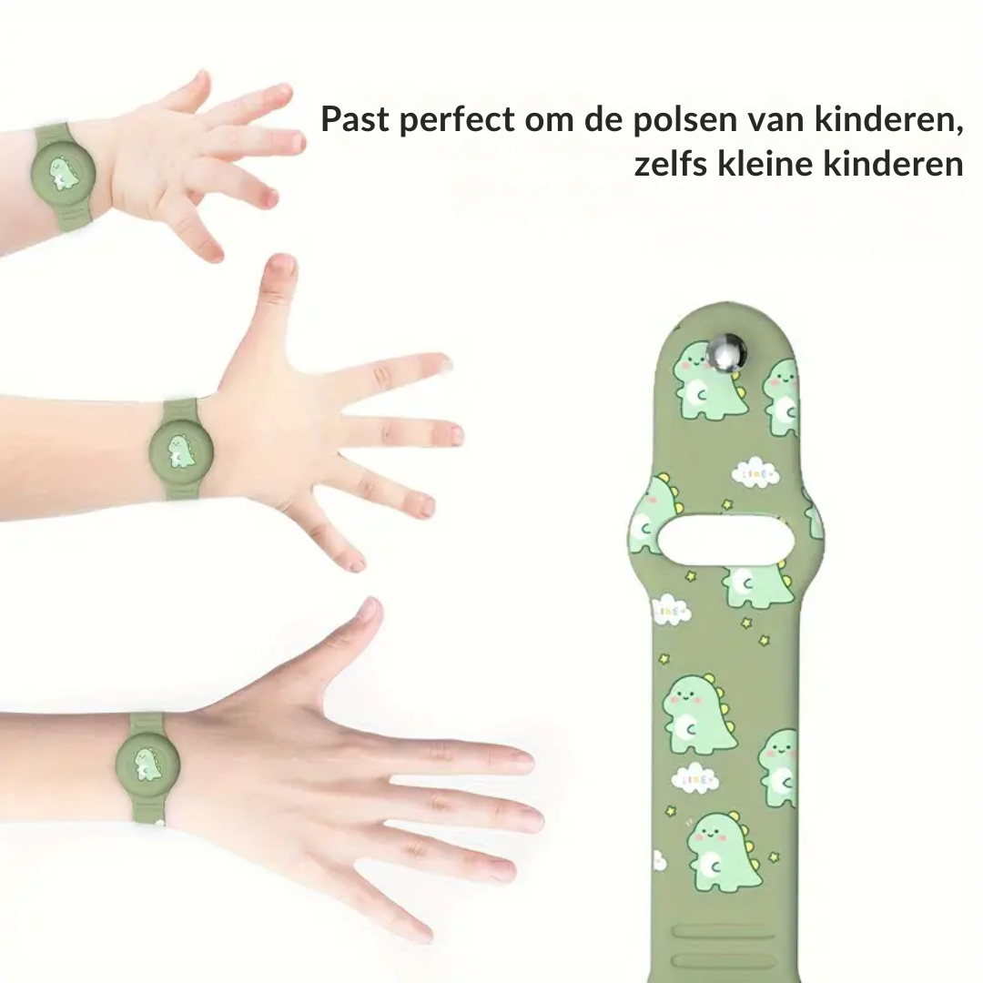 Airtag-Armband für Kinder - DinoTrack