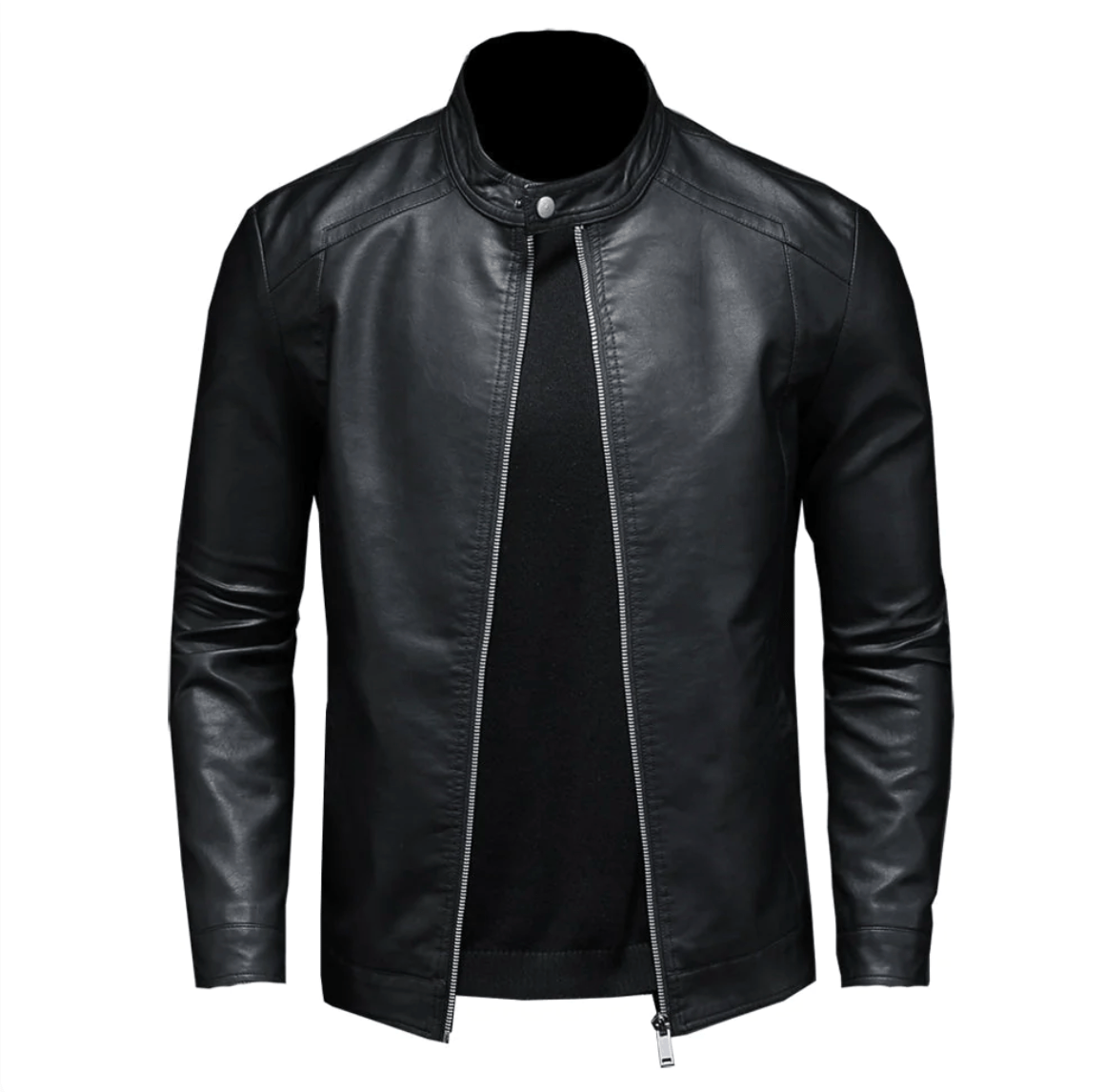 Klassische Lederjacke für Herren