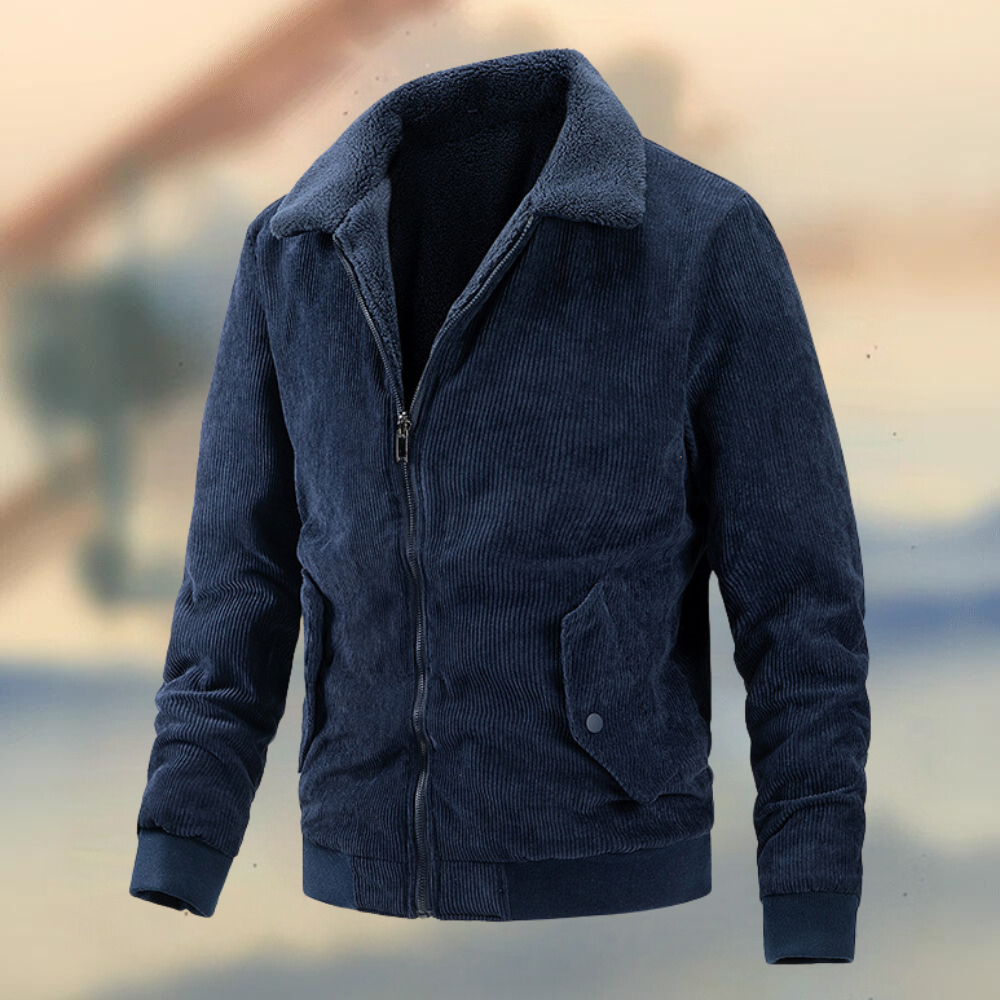 Kurt - Komfortable Herbst- und Winter-Cordjacke für Herren