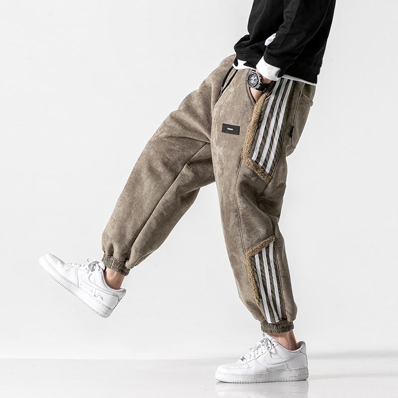 Niko - Gestreifte Harem-Streetwear-Sweatpants Für Herren