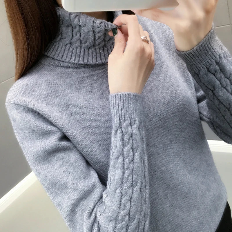 Minda-Damen-Rollkragenpullover