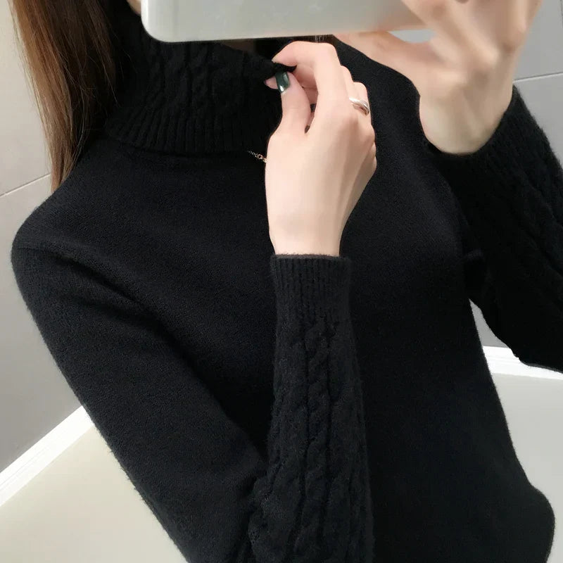 Minda-Damen-Rollkragenpullover