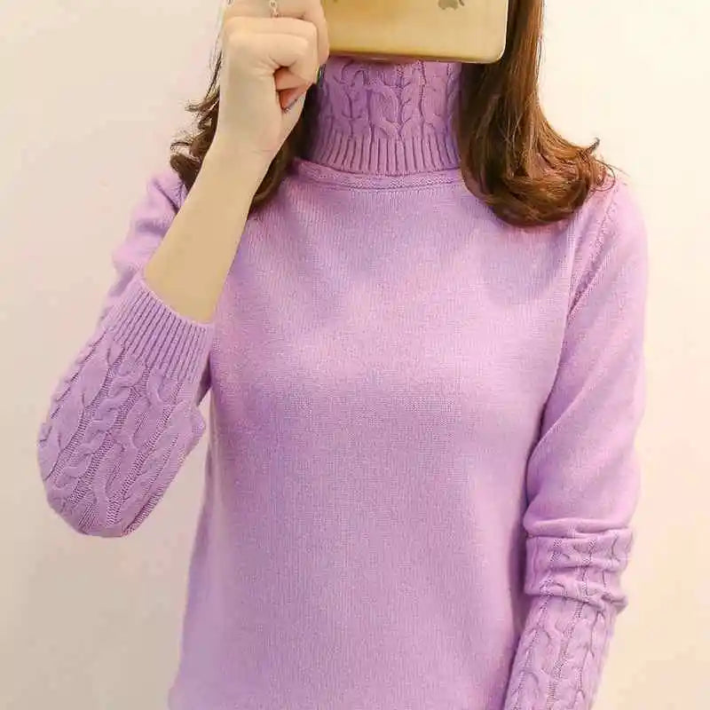 Minda-Damen-Rollkragenpullover