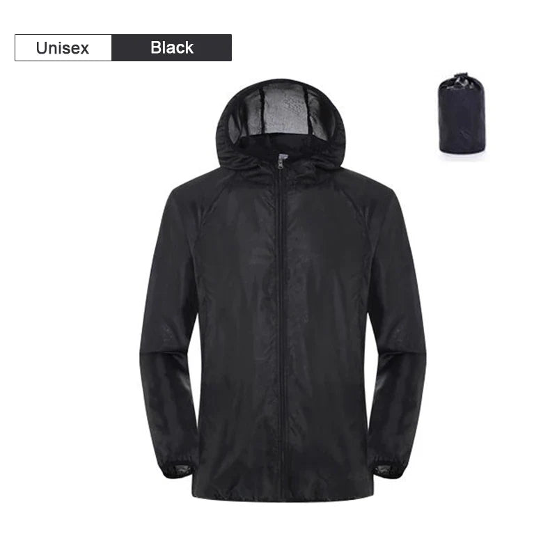 Dakota - Unisex Wasserdichte Camping-Jacke mit Sonnenschutz