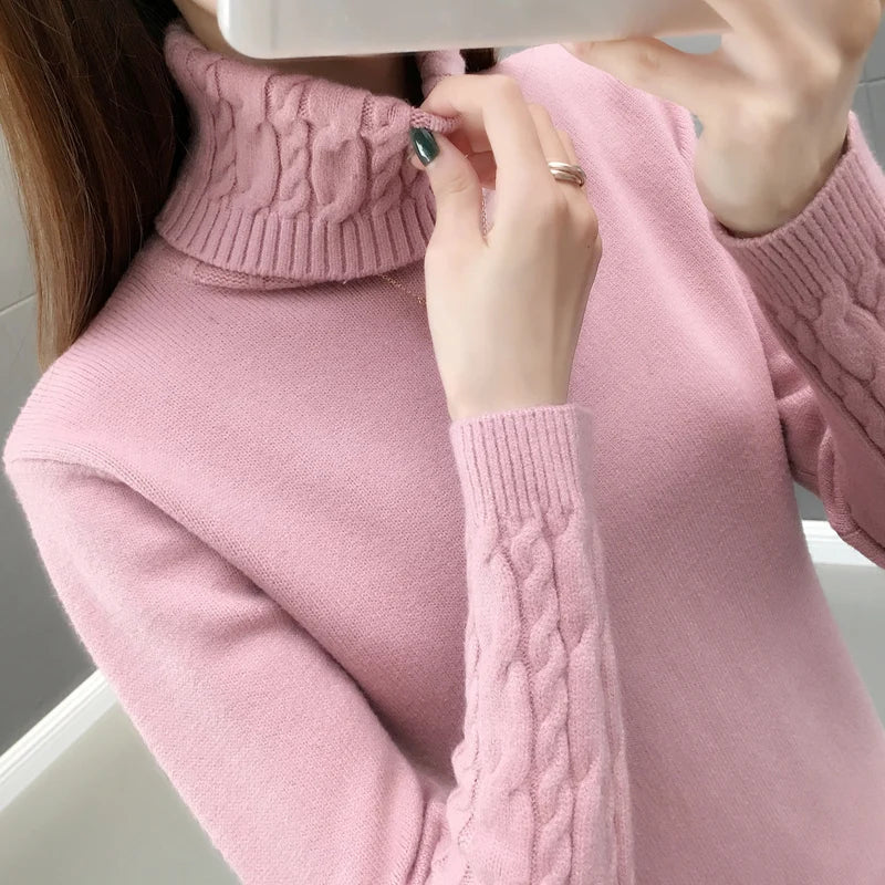 Minda-Damen-Rollkragenpullover