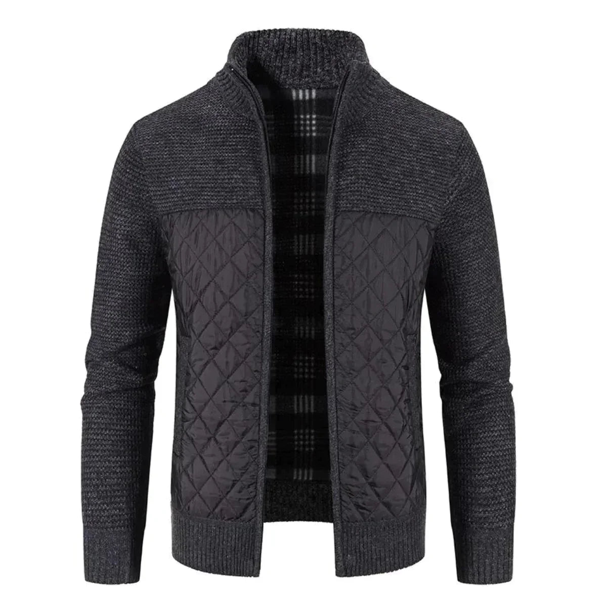 Jacob -Stilvolle Patchwork-Atmungsaktive Jacke für Herren