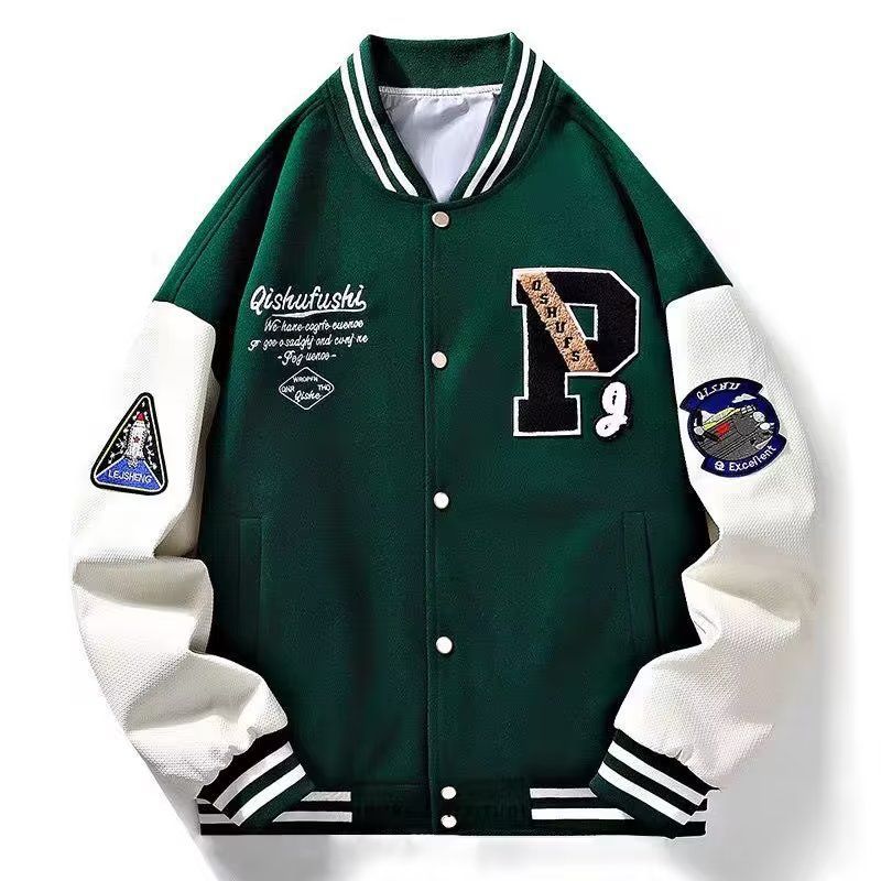 Vintage Baseball Bomberjacke für Herren