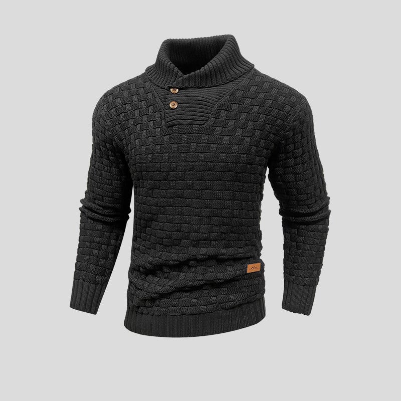 Benjie – Stylischer Thermo-Herbst-Strickpullover für Herren