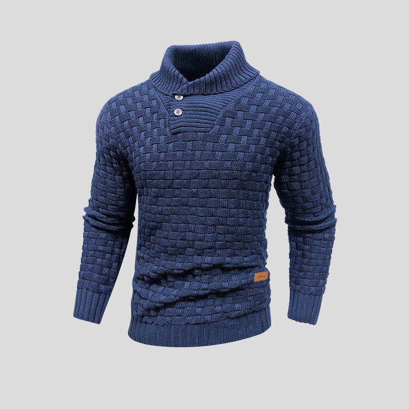 Benjie – Stylischer Thermo-Herbst-Strickpullover für Herren