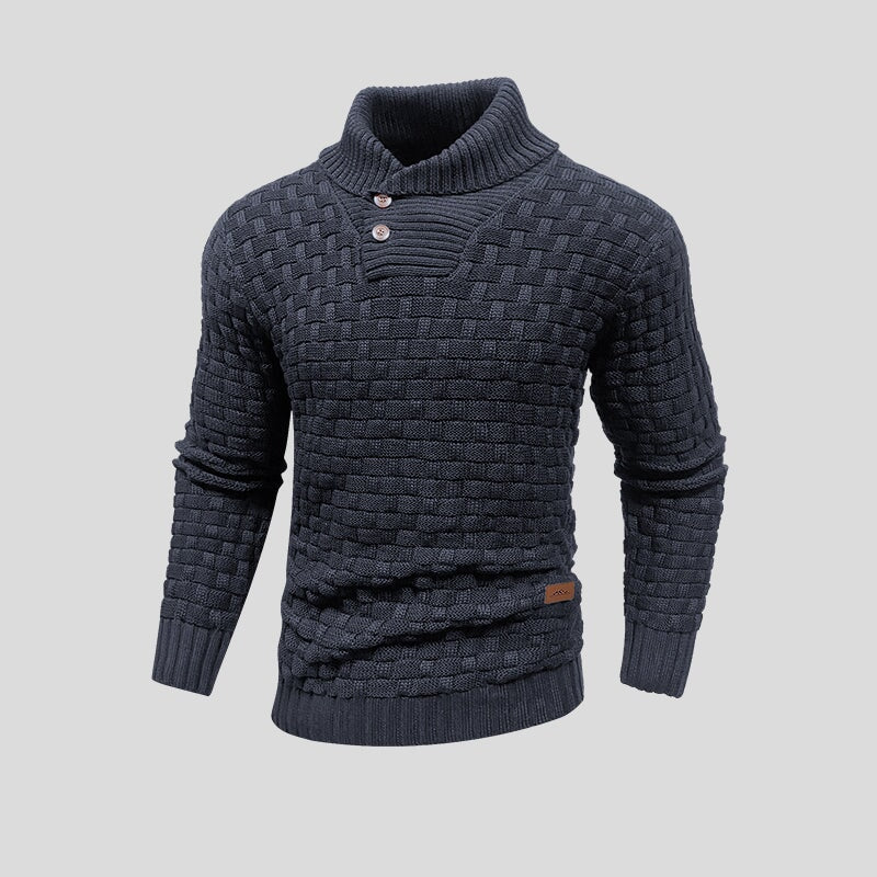 Benjie – Stylischer Thermo-Herbst-Strickpullover für Herren