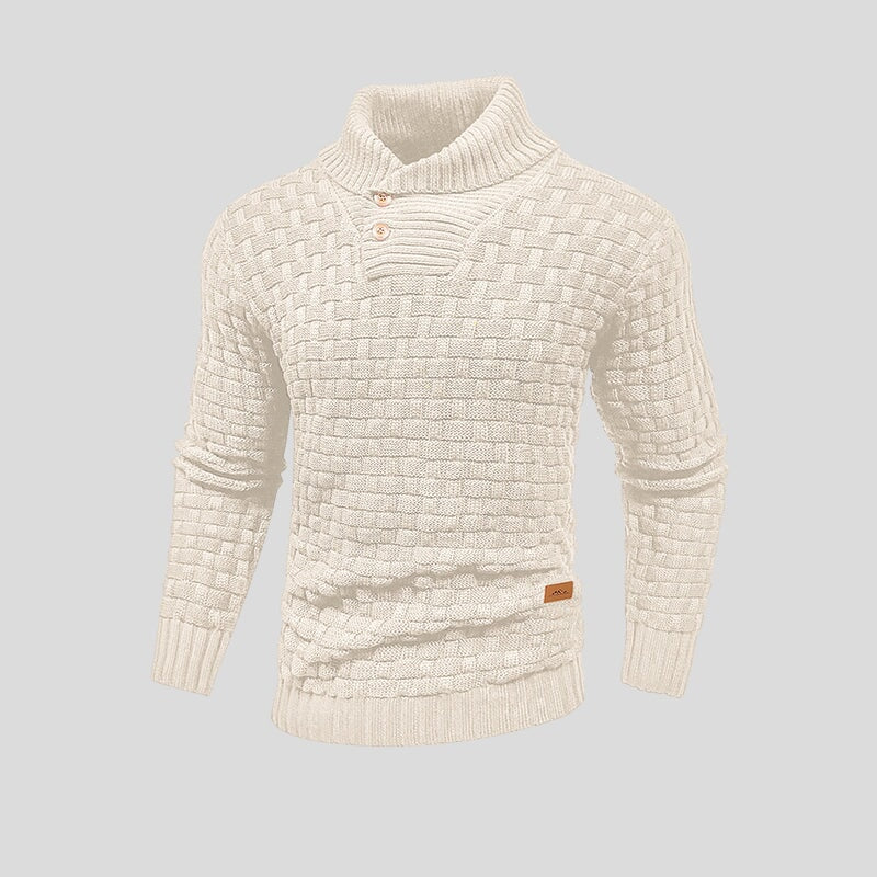 Benjie – Stylischer Thermo-Herbst-Strickpullover für Herren