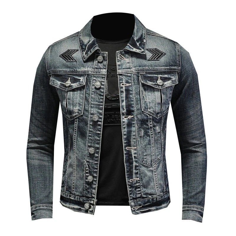 Sean - Stilvolle und Bequeme Denim-Jacke für Männer