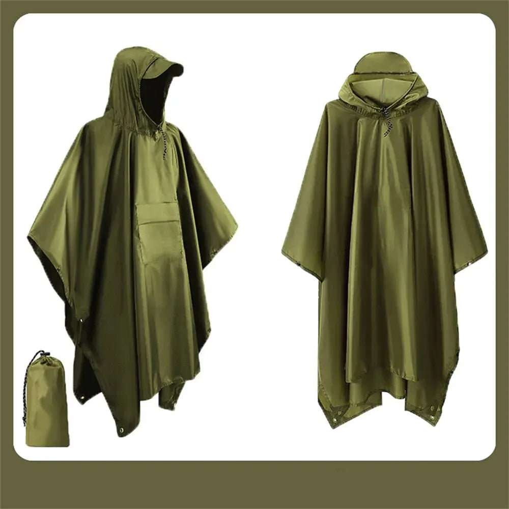 Eva - Wasserdichter 3-in-1 Regenponcho für Damen