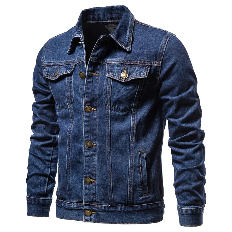 Logan - Vintage Slim Fit Jeansjacke Für Herren