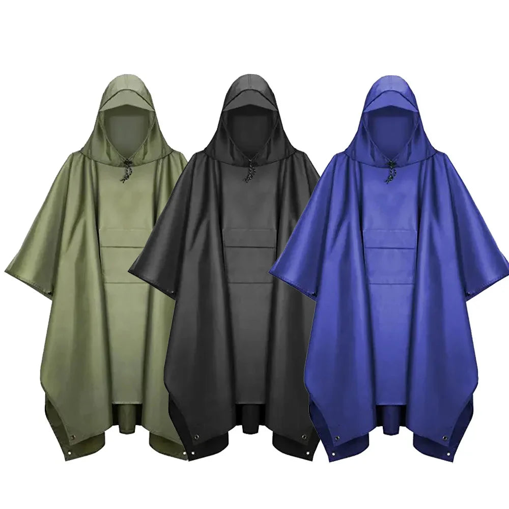 Eva - Wasserdichter 3-in-1 Regenponcho für Damen