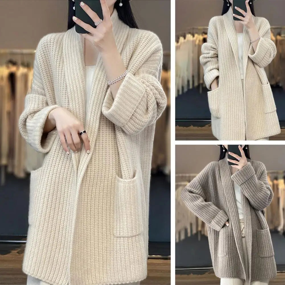 Olivia - Warmer Damen Cardigan für Herbst und Winter