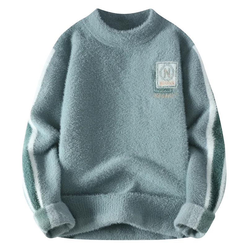 Mara – Weicher Damenpullover mit Patch-Detail