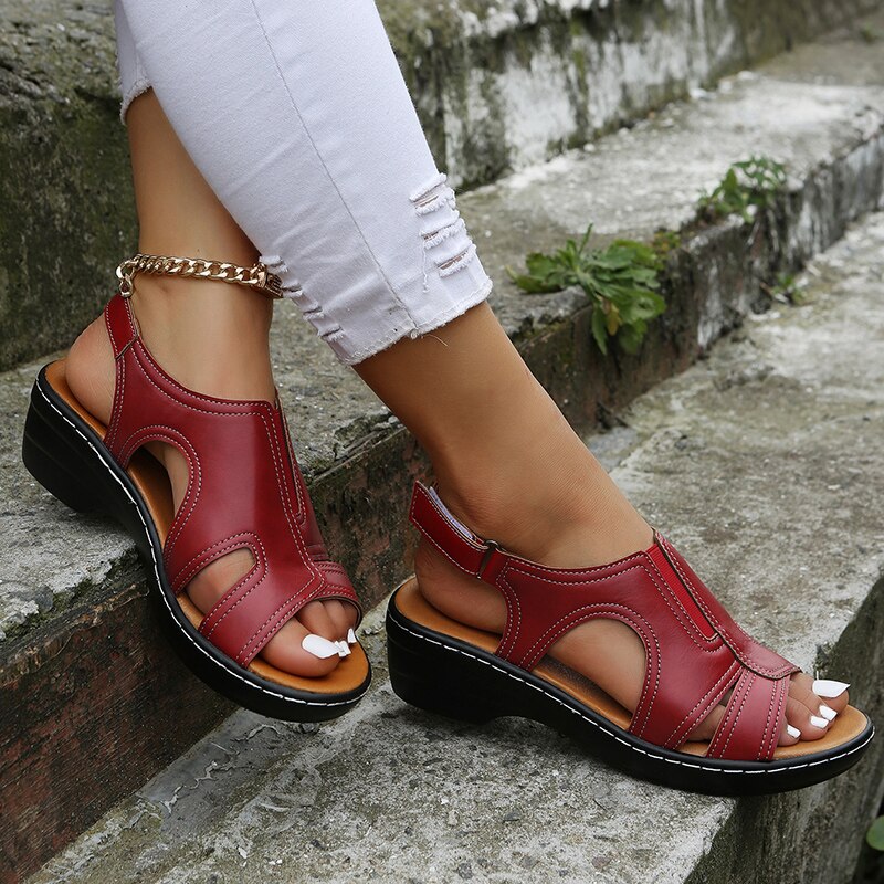 Marlies-Keilabsatz-Sandalen