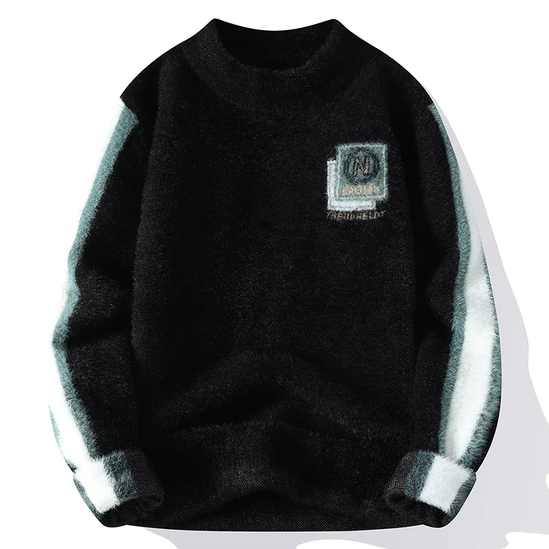 Mara – Weicher Damenpullover mit Patch-Detail