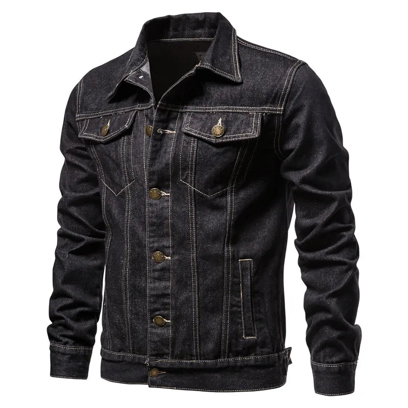 Logan - Vintage Slim Fit Jeansjacke Für Herren