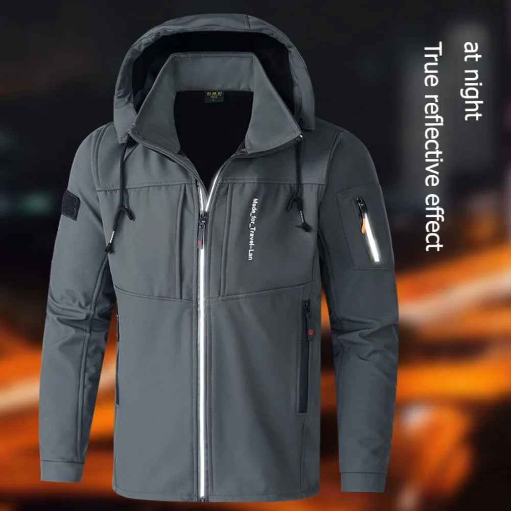 Crispin - Outdoorjacke mit Abnehmbarer Kapuze