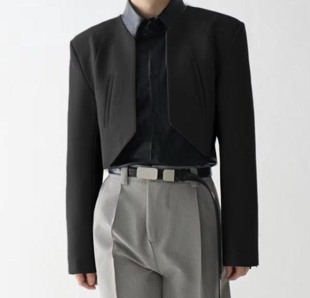 Thomas - Stilvoller Cropped Blazer für Männer