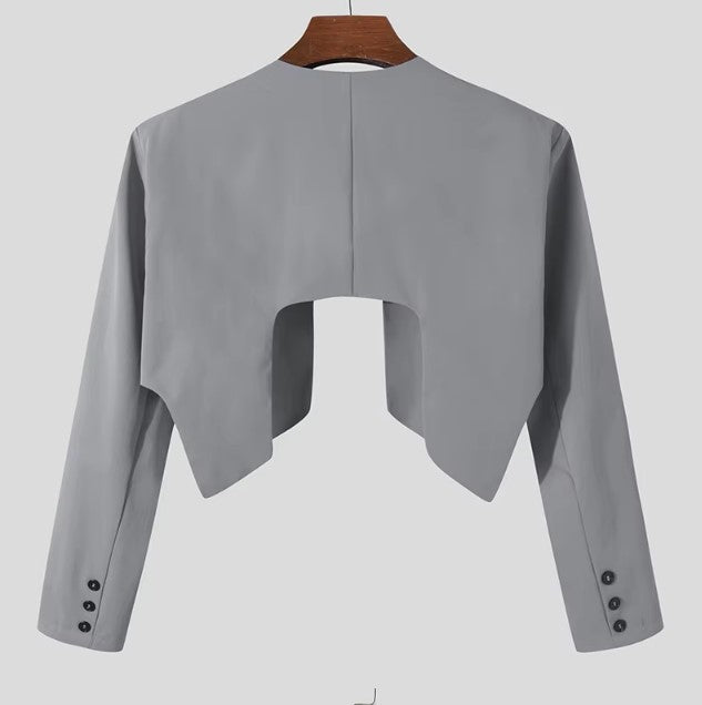 Thomas - Stilvoller Cropped Blazer für Männer