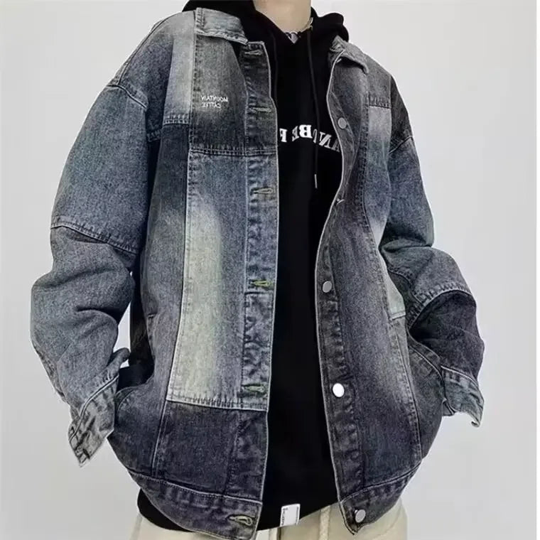 River - Unisex-Vintage-Jeansjacke