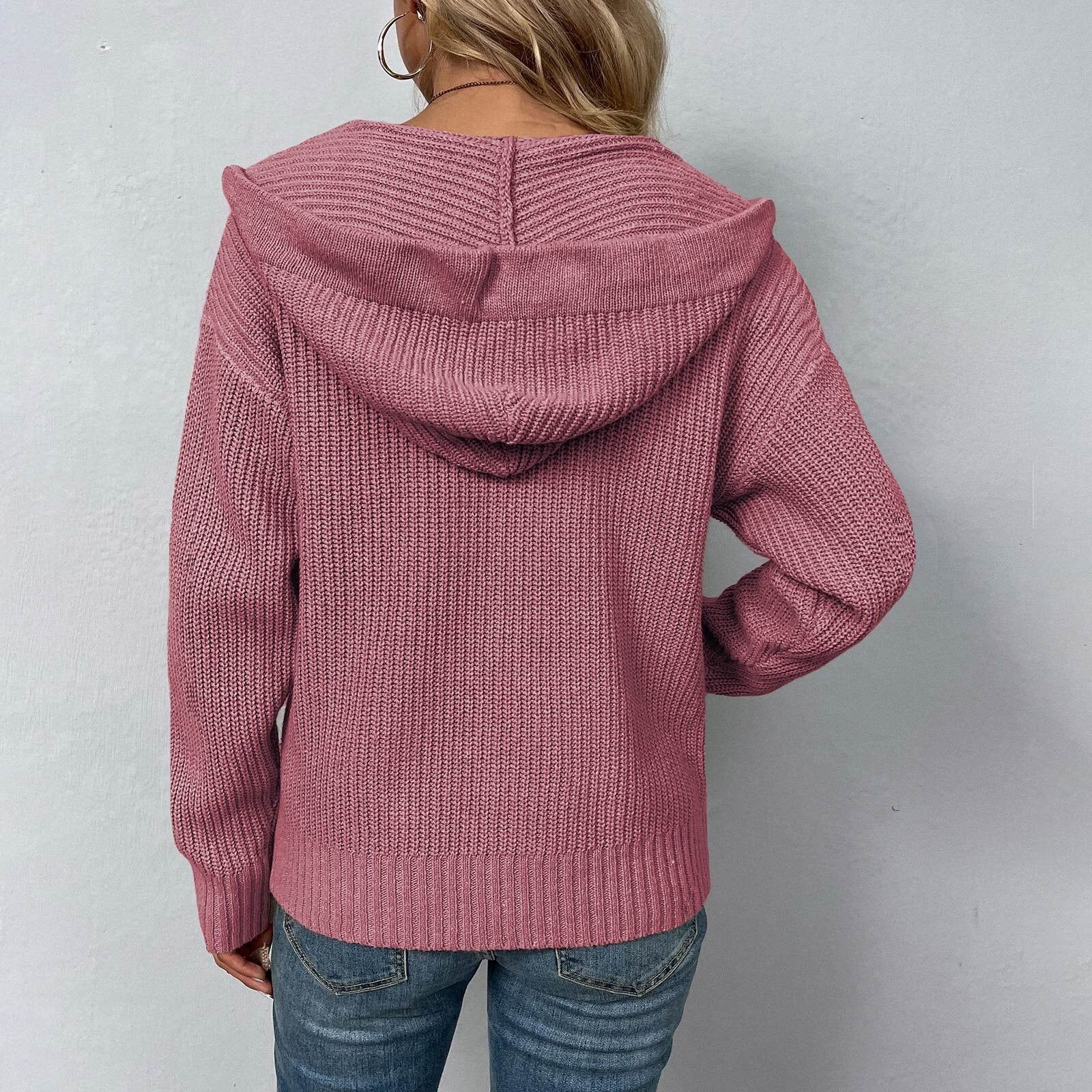 Lyra - Frau Pullover Strickjacke