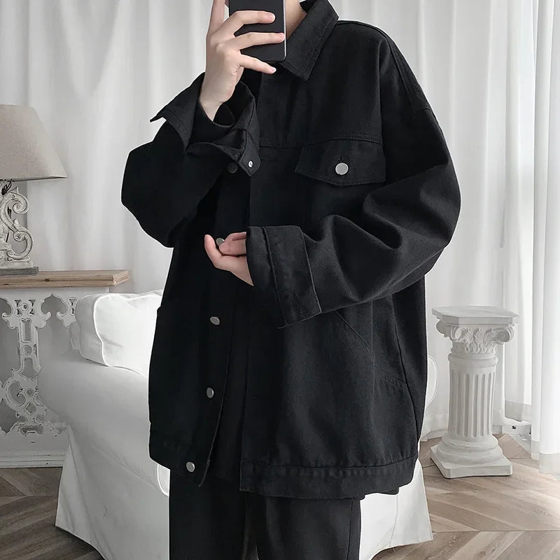 Griffin - Oversize-Herrenjacke Für Herbst/Winter