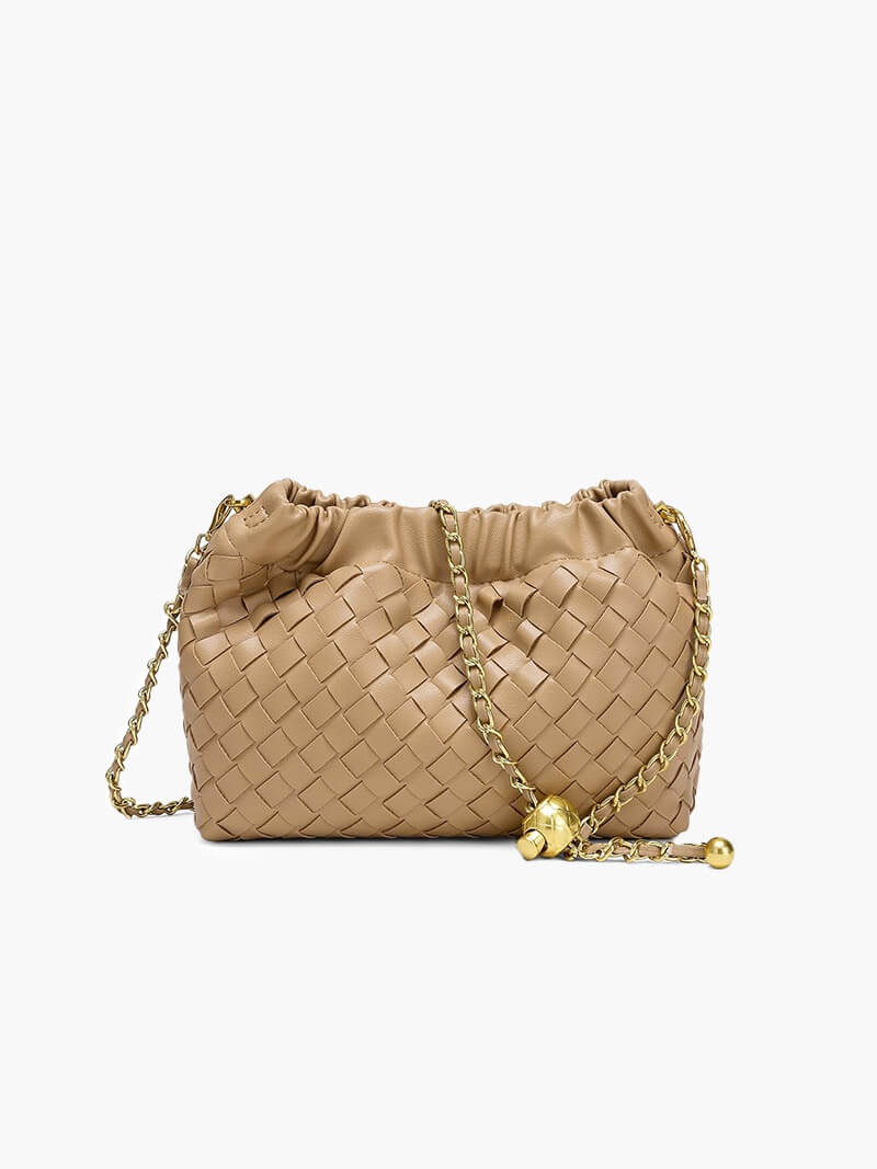 Mave | Luxuriöse Damen-Tasche mit goldener Kette