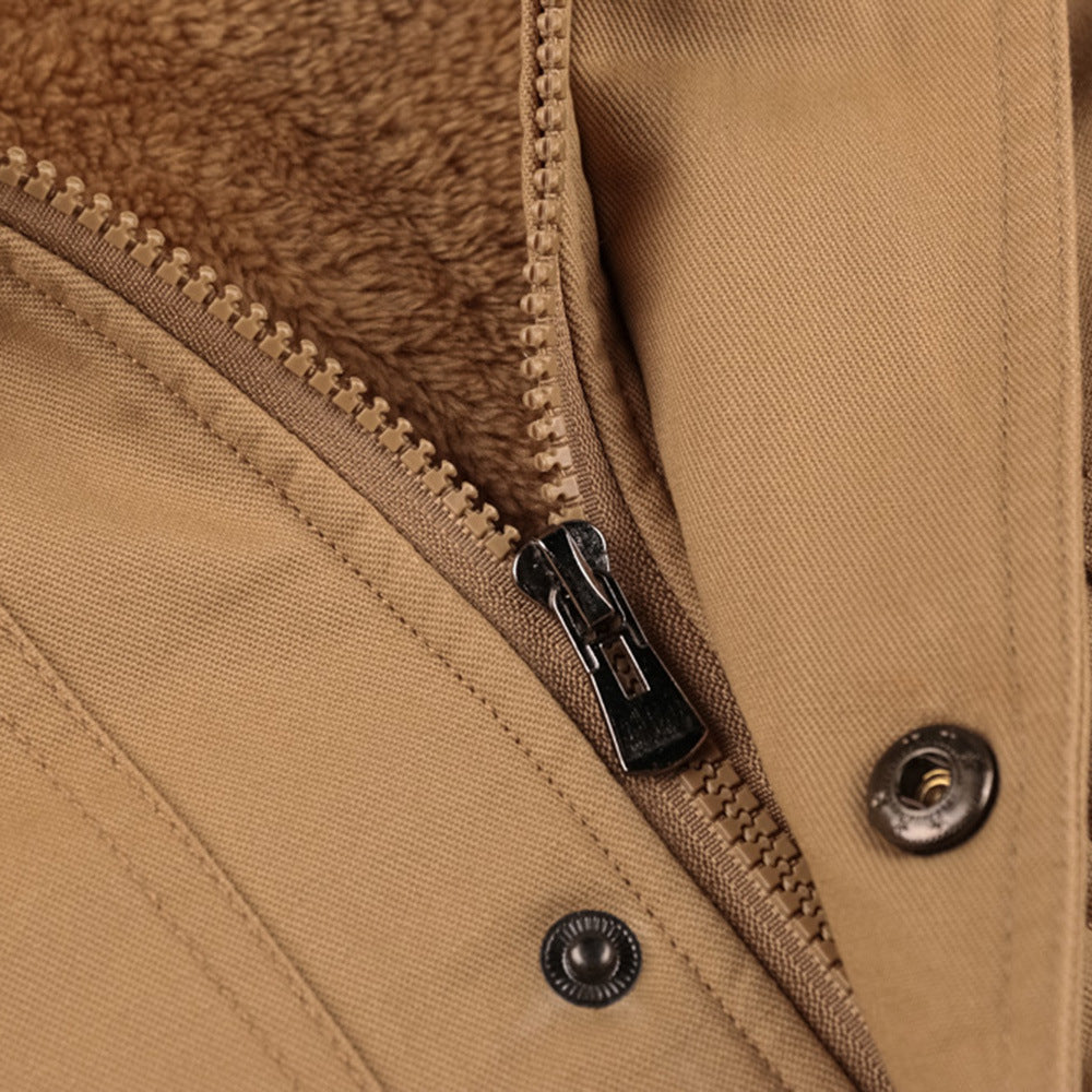 Tom - Herren-Kapuzenjacke Mit Flap-Taschen Und Lockerer Passform