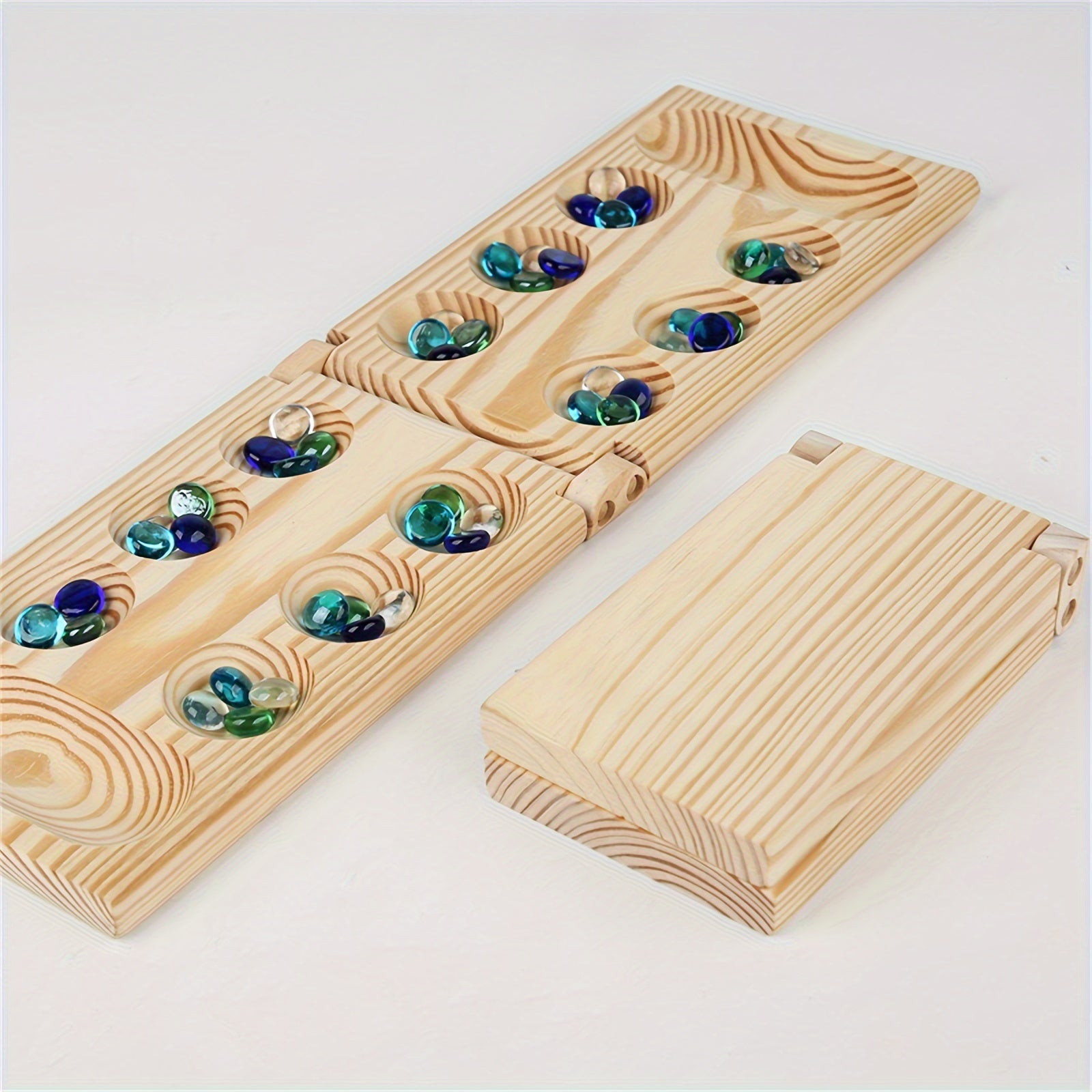 Mancala Deluxe Brettspiel - BrainStones