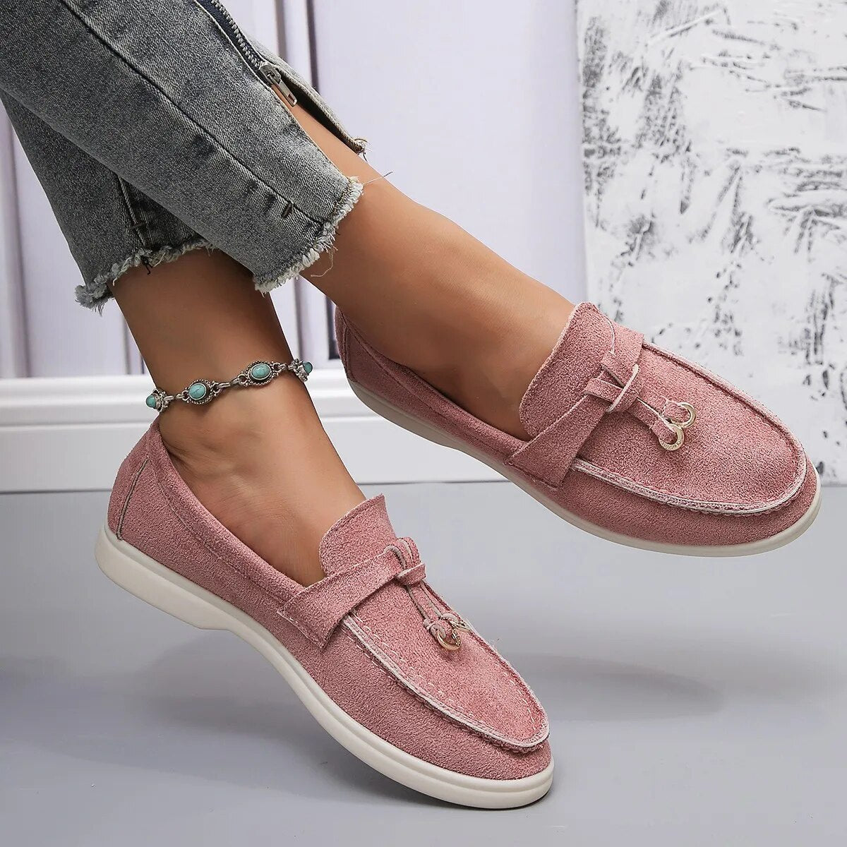 Maria - Wildleder-Loafer