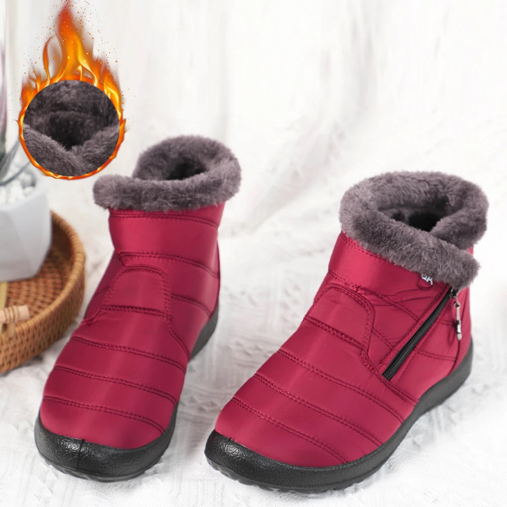 Marlene |  Wasserdichter orthopädischer Winterstiefel für Frauen