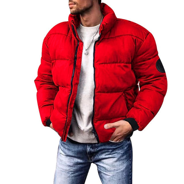 Dazy - Warme Daunen-Winterjacke für Herbst und Winter für Herren