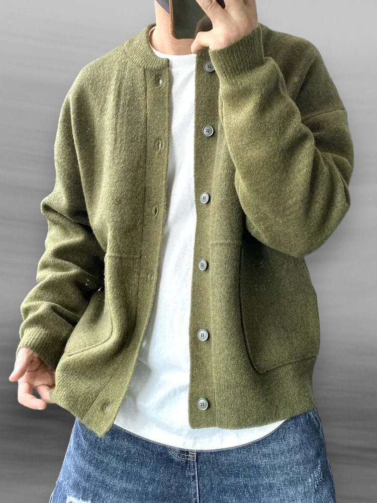 Denter – Stylische Lässige Herbst-Strickjacke für Herren