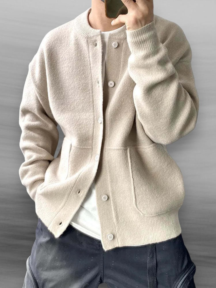 Denter – Stylische Lässige Herbst-Strickjacke für Herren