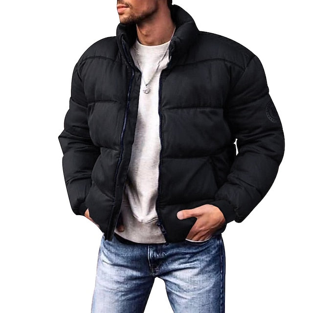 Dazy - Warme Daunen-Winterjacke für Herbst und Winter für Herren