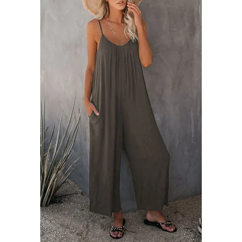 Lara - Stilvoller und Bequemer Sommer- und Herbst-Jumpsuit für Damen